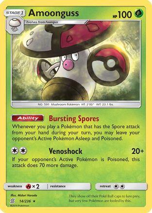 Amoonguss SM Unified Minds - Rare