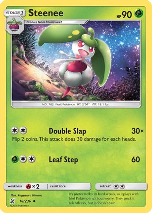 Steenee - Reverse Holofoil SM Unified Minds - Uncommon