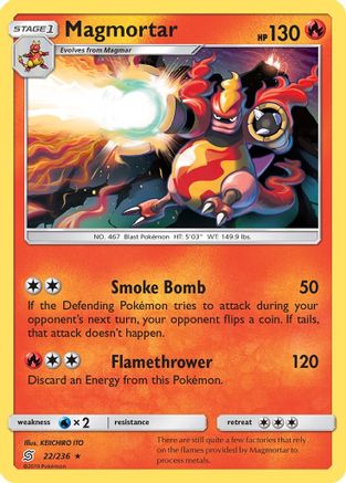 Magmortar SM Unified Minds - Rare