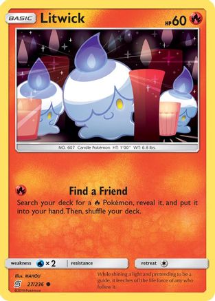 Litwick (27) (27) 027/236 SM Unified Minds - Common