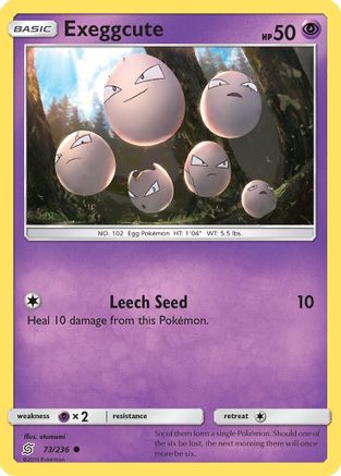 Exeggcute 073 SM Unified Minds - Common