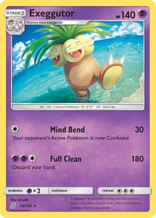 Exeggutor SM Unified Minds - Rare