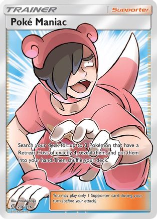 Poke Maniac (Full Art) - Holofoil SM Unified Minds - Ultra Rare