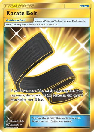 Karate Belt (Secret) - Holofoil SM Unified Minds - Secret Rare