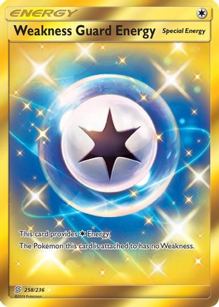 Weakness Guard Energy (Secret) 258 - Holofoil SM Unified Minds - Secret Rare