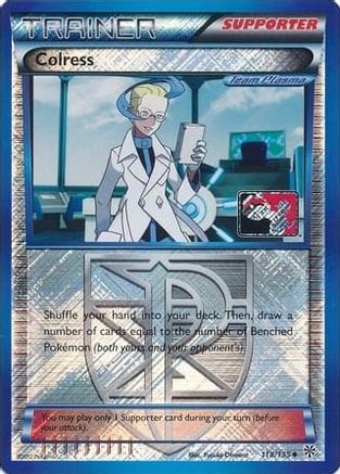 Colress - 118/135 (League Promo)/135 - Reverse Holofoil League & Championship Cards - Promo