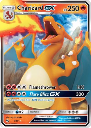 Charizard GX 009 - Holofoil Hidden Fates - Ultra Rare