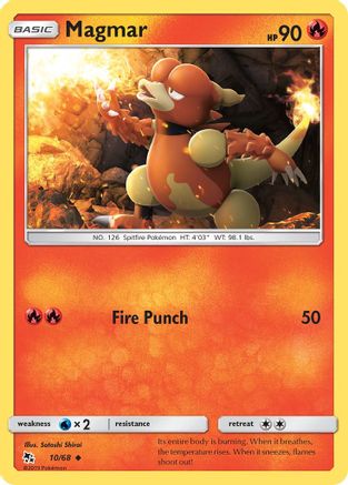 Magmar 010 Hidden Fates - Uncommon