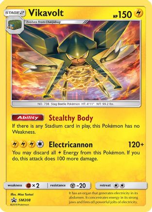 Vikavolt SM208 - Holofoil SM Promos - Promo