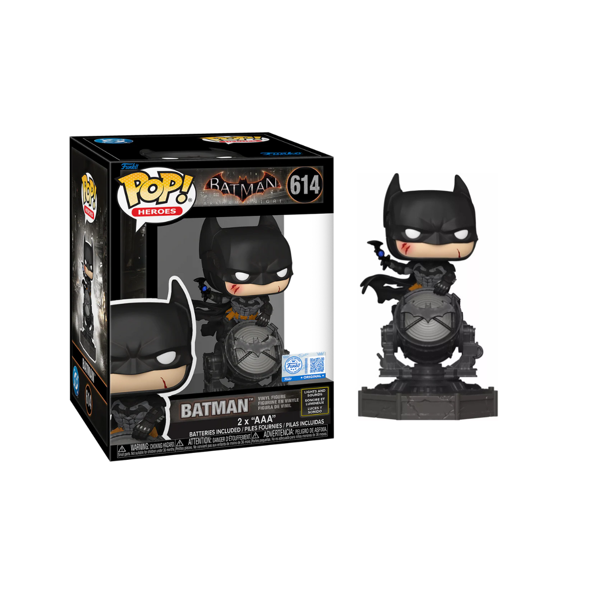 Funko Pop! Heroes: Batman - Batman (Lights and Sounds) #614 *PREORDER*