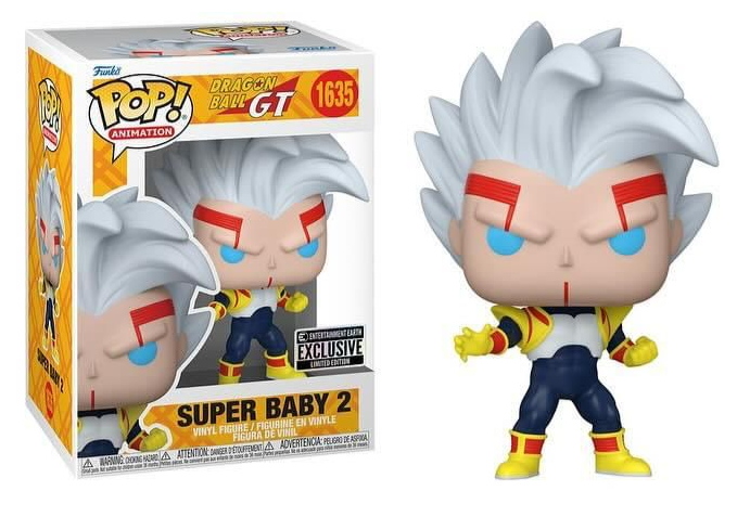 Funko Pop! Anime: Dragon Ball GT - Baby #1636 / Goku #1634 / Super Baby 2 #1635 / Super Saiyan 3 Goku #1633 *PREORDER*