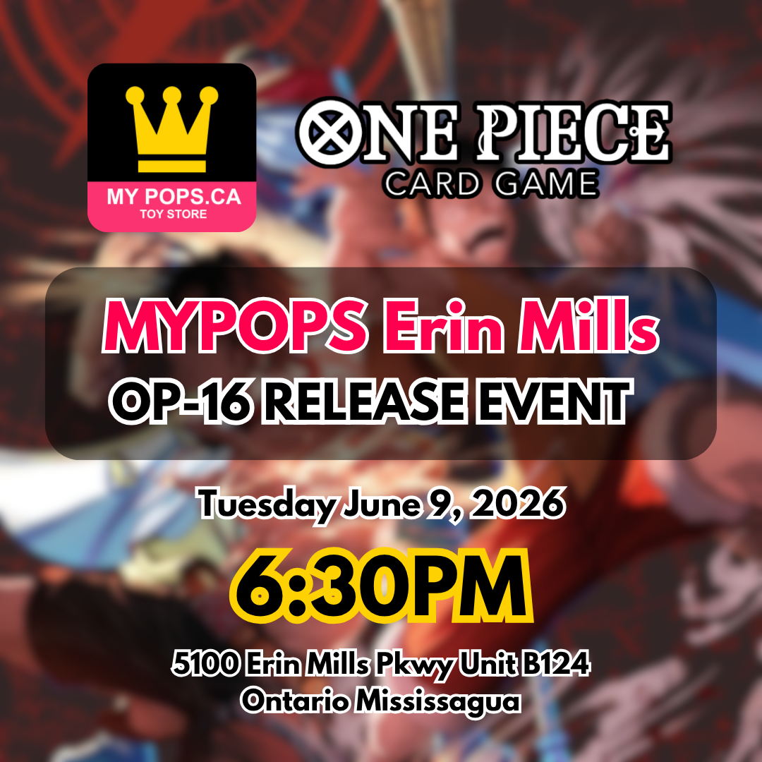 One Piece TCG - OP16 The Time of Battle Release Event (Erin Mills) - June 9th @ 6:30pm