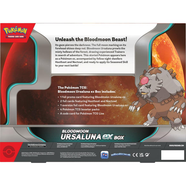 Pokemon TCG: Scarlet & Violet - Bloodmoon Ursaluna ex Box Set