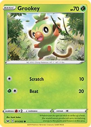 Grookey (Premium Collection) 011/202 - Holofoil Miscellaneous Cards & Products - Promo