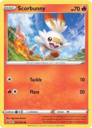 Scorbunny (Premium Collection) 031/202 - Holofoil Miscellaneous Cards & Products - Promo