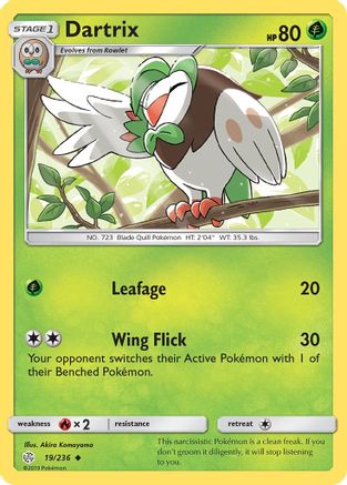 Dartrix SM Cosmic Eclipse - Uncommon