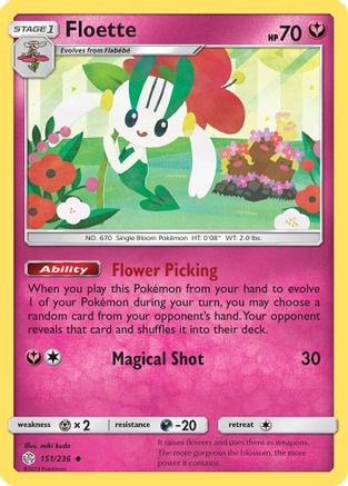 Floette 151 SM Cosmic Eclipse - Uncommon
