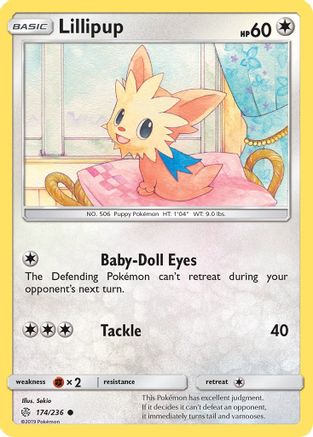 Lillipup 174 SM Cosmic Eclipse - Common