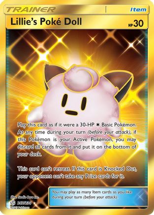 Lillie's Poke Doll (Secret) - Holofoil SM Cosmic Eclipse - Secret Rare