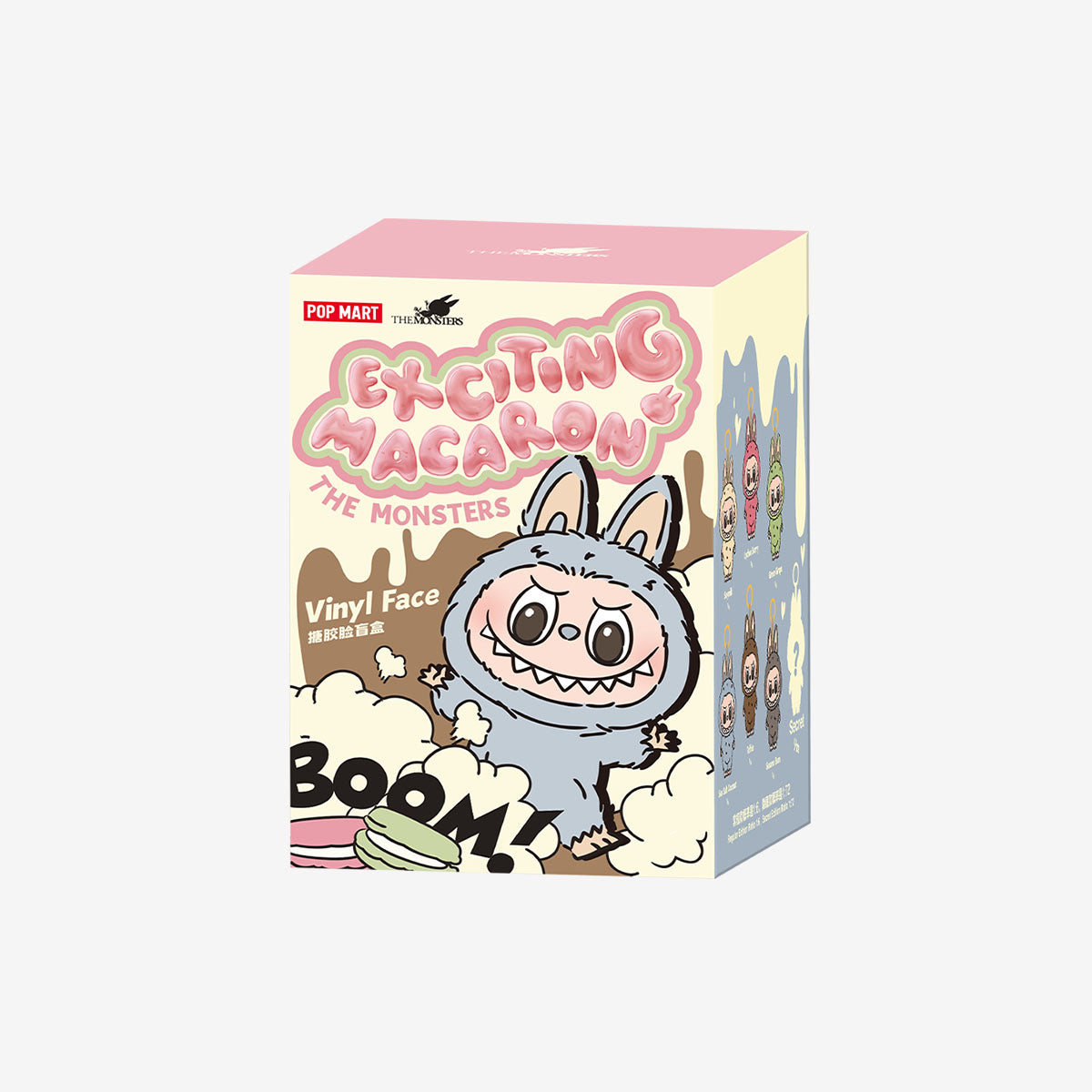 【正規品】Popmart Labubu Exciting Macaron POPMART Labubu Macaron Set of 6 THE MONSTERS Exciting