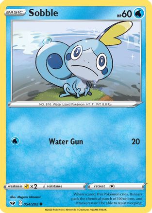 Sobble (054) (054) 054 SWSH01 Sword & Shield Base Set - Common
