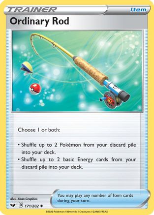 Ordinary Rod 171 SWSH01 Sword & Shield Base Set - Uncommon