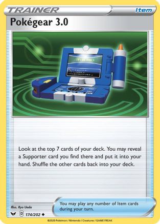 Pokegear 3.0 174 SWSH01 Sword & Shield Base Set - Uncommon
