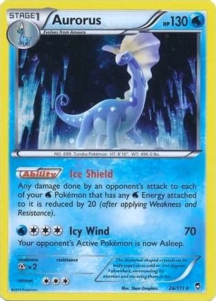 Aurorus (Cosmos Holo) 026/111 - Holofoil Miscellaneous Cards & Products - Promo