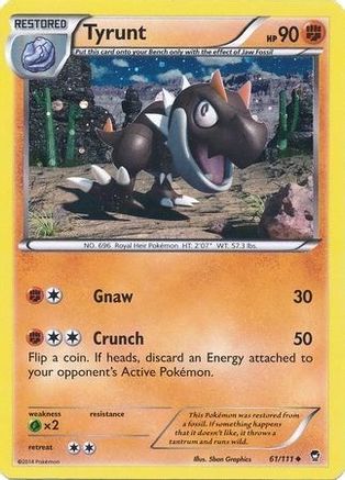 Tyrunt (Cosmos Holo) 061/111 - Holofoil Miscellaneous Cards & Products - Promo