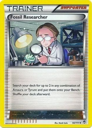Fossil Researcher (Cosmos Holo) 092/111 - Holofoil Miscellaneous Cards & Products - Promo