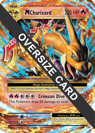 M Charizard EX - 13/106 (Form Y)/106 - Holofoil Jumbo Cards - Promo