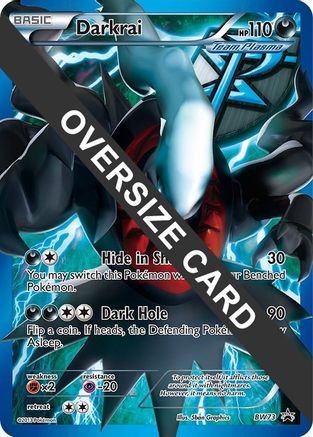Darkrai - BW73 (BW Black Star Promos) - Holofoil Jumbo Cards - Promo