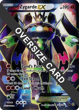 Zygarde EX - 54/124/124 - Holofoil Jumbo Cards - Promo