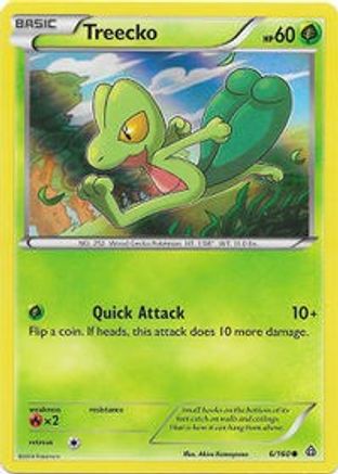 Treecko (Sheen Holo) 006/160 - Holofoil Miscellaneous Cards & Products - Promo