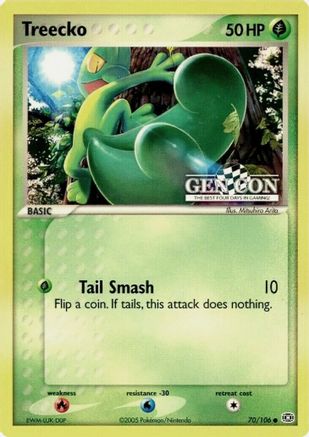 Treecko (GEN CON) 070/106 Miscellaneous Cards & Products - Promo
