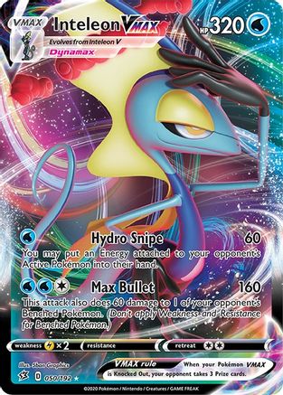 Inteleon VMAX 050 - Holofoil SWSH02 Rebel Clash - Ultra Rare