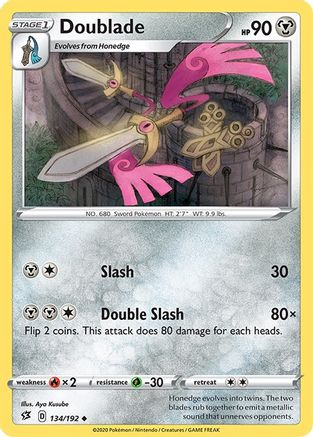 Doublade 134 SWSH02 Rebel Clash - Uncommon