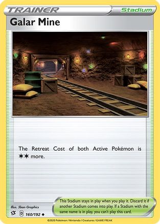 Galar Mine 160 SWSH02 Rebel Clash - Uncommon