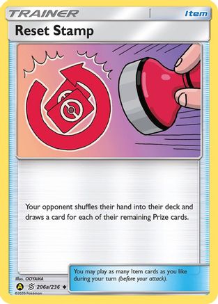 Reset Stamp 206a/236 Alternate Art Promos - Promo