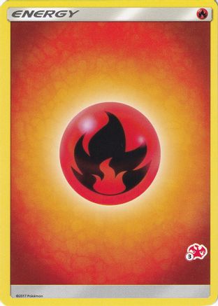 Fire Energy (#3 Charizard Stamped) Battle Academy - Promo