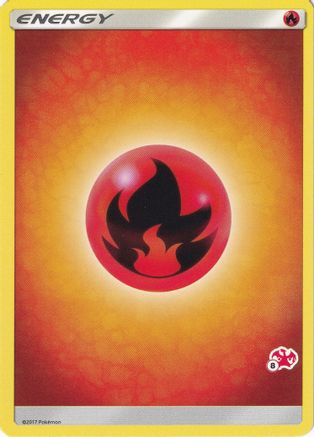 Fire Energy (#8 Charizard Stamped) Battle Academy - Promo