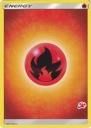 Fire Energy (#38 Charizard Stamped) Battle Academy - Promo