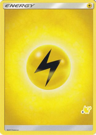 Lightning Energy (#3 Pikachu Stamped) Battle Academy - Promo