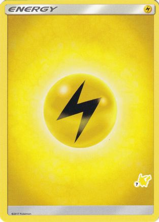 Lightning Energy (#7 Pikachu Stamped) Battle Academy - Promo