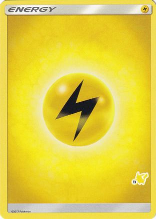 Lightning Energy (#11 Pikachu Stamped) Battle Academy - Promo