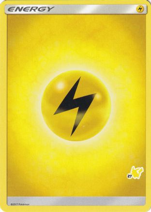 Lightning Energy (#27 Pikachu Stamped) Battle Academy - Promo