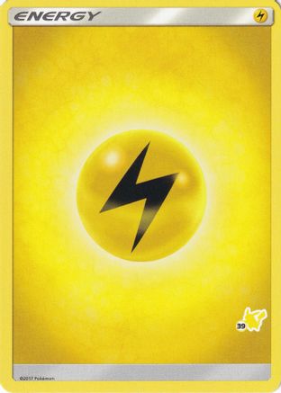 Lightning Energy (#39 Pikachu Stamped) Battle Academy - Promo