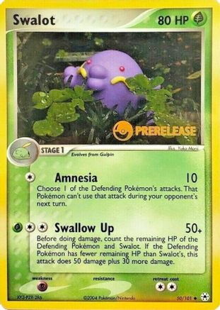 Swalot - 50/101 (Prerelease)/101 Nintendo Promos - Promo