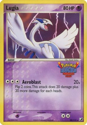 Lugia (Pokemon Rocks America) 029/115 Miscellaneous Cards & Products - Promo