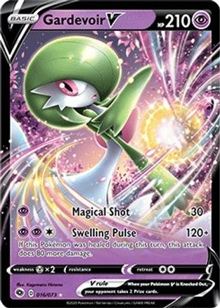 Gardevoir V 016 - Holofoil Champions Path - Ultra Rare